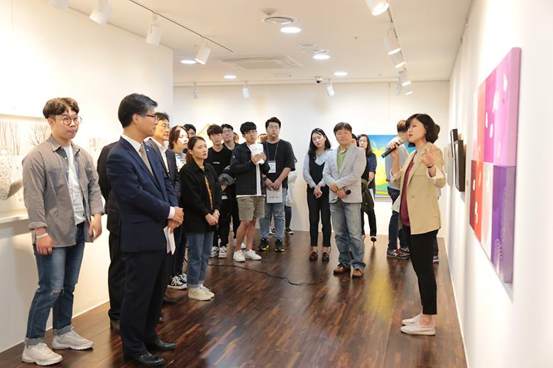  우리대학 '현대미술작가 단체展' 개최
